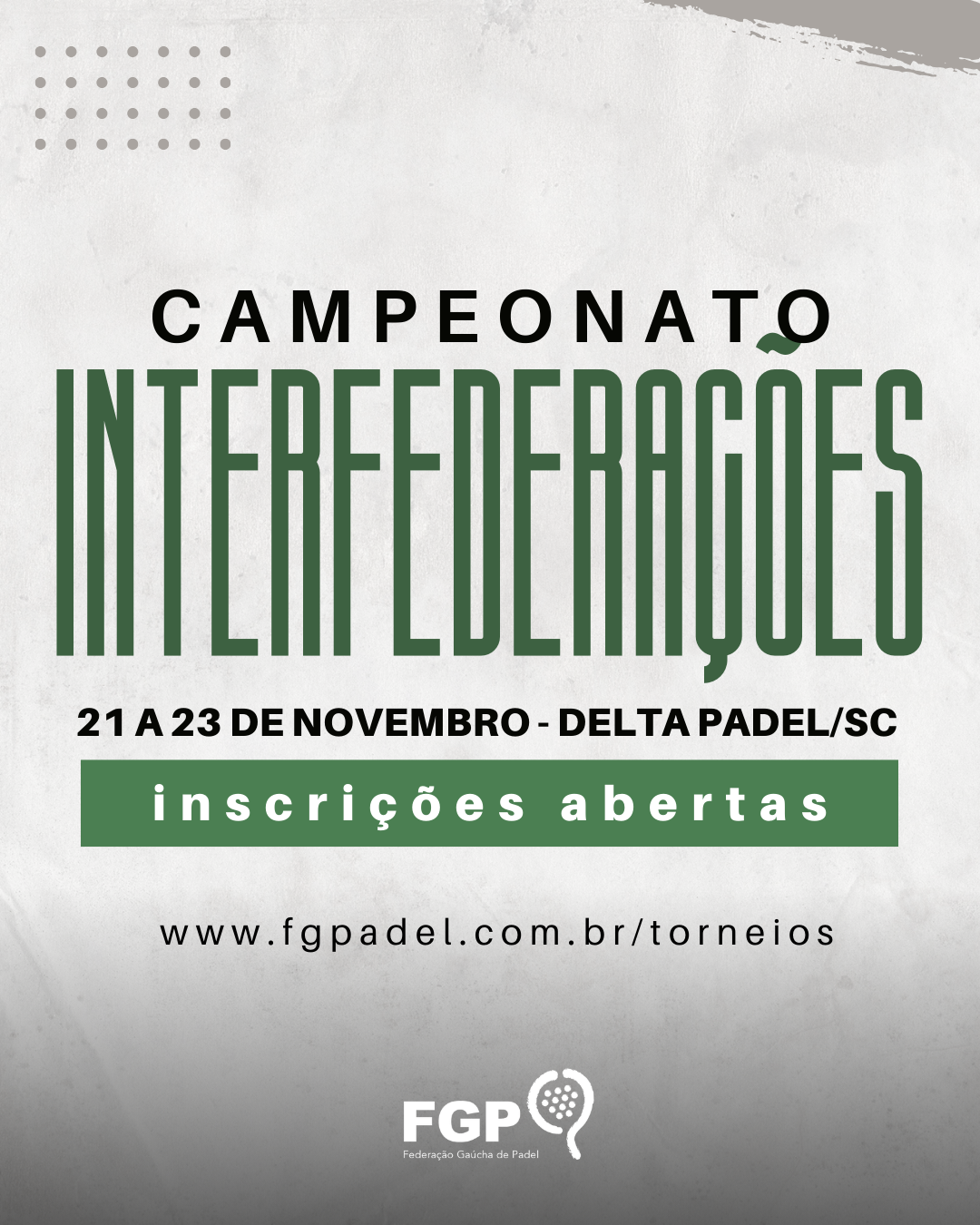 Regras para inscrições do Time Gaúcho no *Interfederações 2025*.