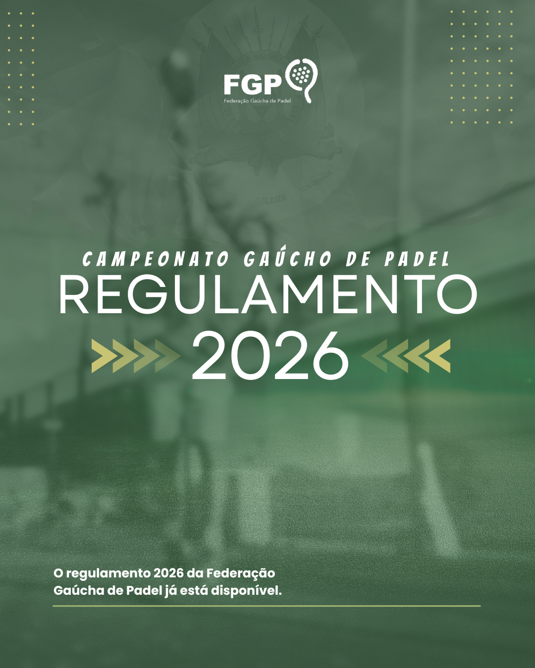 Regulamento 2026 é publicado com atualizações e novos anexos